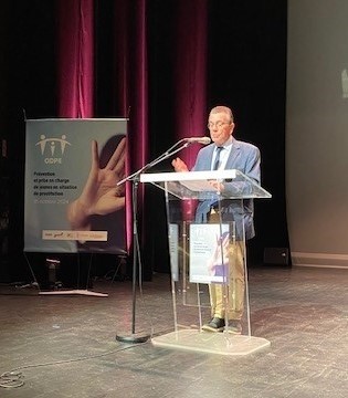 M PARTRAT,  Vice-Président chargé des solidarités et de la santé a ouvert cette journée.